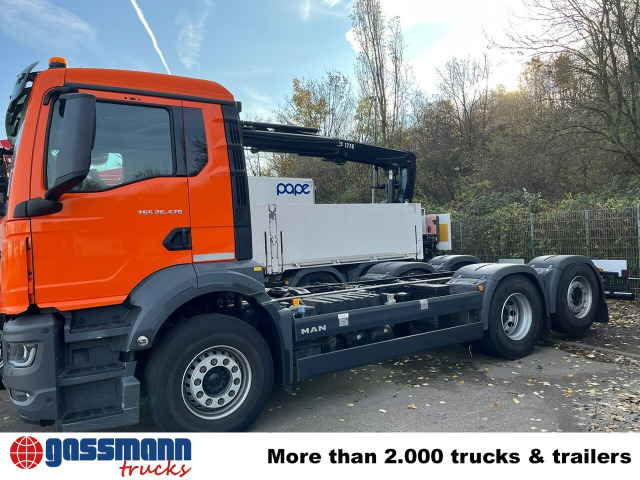 MAN TGS 26.470 6x2-4 BL CH, Lenk-/Liftachse, NMV - Chassis vrachtwagen: afbeelding 3 MAN TGS 26.470 6x2-4 BL CH, Lenk-/Liftachse, NMV - Chassis vrachtwagen: afbeelding 3