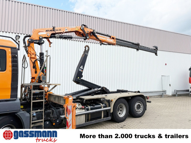 MAN TGS 28.440 6x2-4 BL, Lenk-/Liftachse, Kran Atlas - Haakarmsysteem vrachtwagen, Kraanwagen: afbeelding 2 MAN TGS 28.440 6x2-4 BL, Lenk-/Liftachse, Kran Atlas - Haakarmsysteem vrachtwagen, Kraanwagen: afbeelding 2