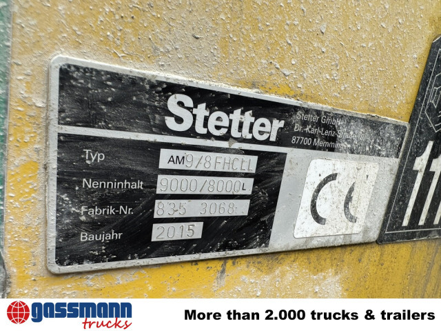 MAN TGS 32.400 8x4 BB, Stetter ca. 9m³ - Betonmixer: afbeelding 5 MAN TGS 32.400 8x4 BB, Stetter ca. 9m³ - Betonmixer: afbeelding 5