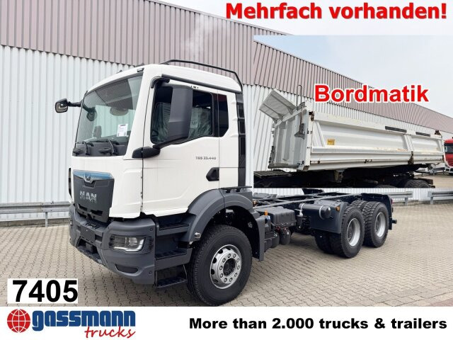 MAN TGS 33.440 6x4 BB, Bordmatik, mehrfach - Kipper vrachtwagen: afbeelding 1 MAN TGS 33.440 6x4 BB, Bordmatik, mehrfach - Kipper vrachtwagen: afbeelding 1