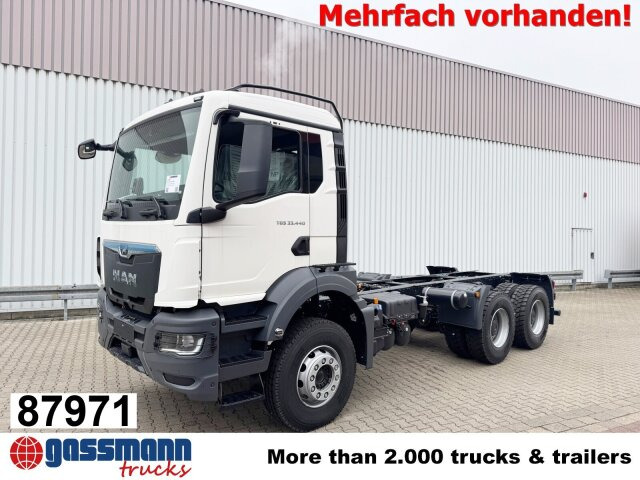 MAN TGS 33.440 6x4 BB - Chassis vrachtwagen: afbeelding 1 MAN TGS 33.440 6x4 BB - Chassis vrachtwagen: afbeelding 1