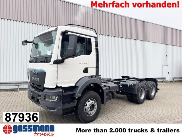 MAN TGS 33.440 6x4 BB - Chassis vrachtwagen: afbeelding 1 MAN TGS 33.440 6x4 BB - Chassis vrachtwagen: afbeelding 1