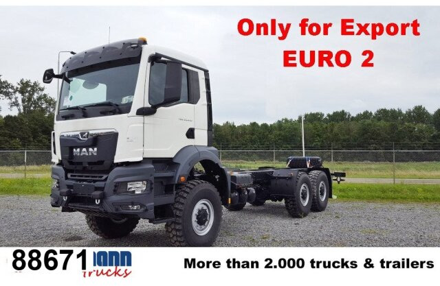 MAN TGS 33.440 6x6 BB CH, Euro2, Einzelbereifung - Chassis vrachtwagen: afbeelding 1 MAN TGS 33.440 6x6 BB CH, Euro2, Einzelbereifung - Chassis vrachtwagen: afbeelding 1