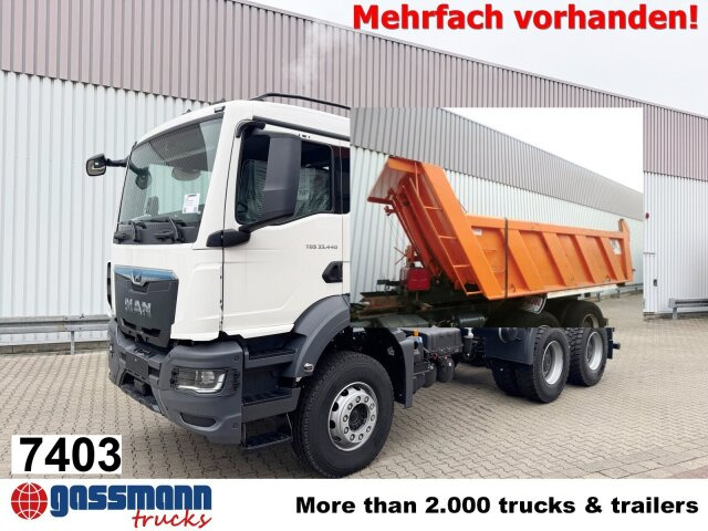 MAN TGS 33.440 BB 6x4, Stahlmulde 12-16m³ - Kiepwagen: afbeelding 1 MAN TGS 33.440 BB 6x4, Stahlmulde 12-16m³ - Kiepwagen: afbeelding 1