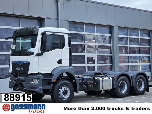 MAN TGS 33.480 6x4 BL CH, Nebenantrieb - Chassis vrachtwagen: afbeelding 1 MAN TGS 33.480 6x4 BL CH, Nebenantrieb - Chassis vrachtwagen: afbeelding 1