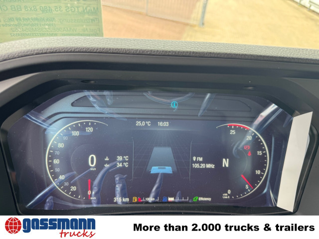 MAN TGS 35.480 8x8 BB CH, Hohe Bauart, Nebenantrieb - Haakarmsysteem vrachtwagen: afbeelding 4 MAN TGS 35.480 8x8 BB CH, Hohe Bauart, Nebenantrieb - Haakarmsysteem vrachtwagen: afbeelding 4