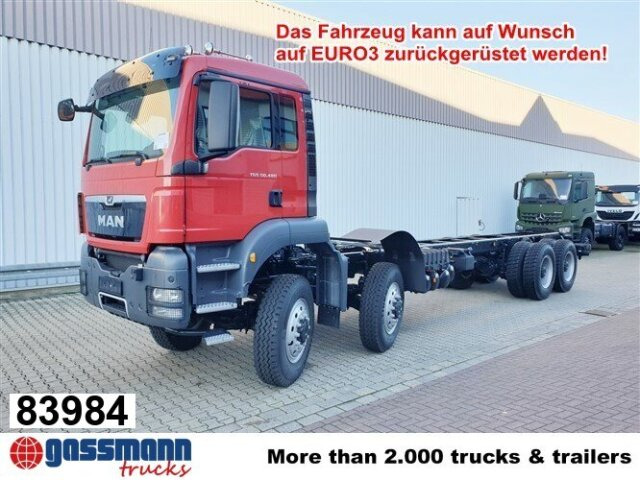 MAN TGS 41.480 8X6 BB - Chassis vrachtwagen: afbeelding 1 MAN TGS 41.480 8X6 BB - Chassis vrachtwagen: afbeelding 1