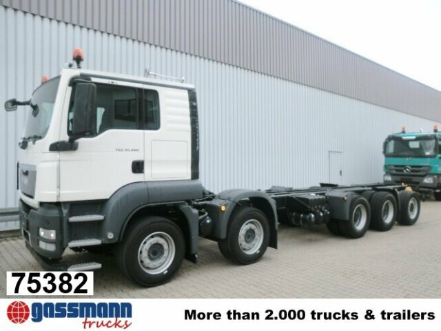 MAN TGS 50.480BB 10x4 Retarder, 3-f.NA - Chassis vrachtwagen: afbeelding 1 MAN TGS 50.480BB 10x4 Retarder, 3-f.NA - Chassis vrachtwagen: afbeelding 1