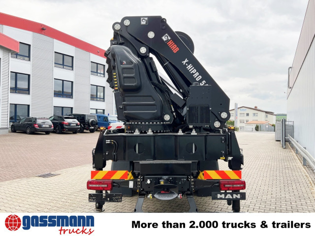 Nieuw Vrachtwagen met open laadbak, Kraanwagen MAN TGX 26.510 6x2-4 LL, Kran Hiab X-HiPro 548 E-8,: afbeelding 14