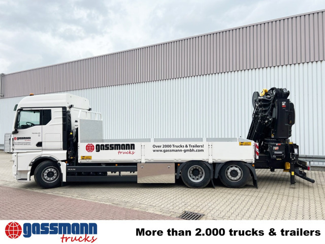 MAN TGX 26.510 6x2-4 LL, Kran Hiab X-HiPro 548 E-8, - Vrachtwagen met open laadbak, Kraanwagen: afbeelding 2 MAN TGX 26.510 6x2-4 LL, Kran Hiab X-HiPro 548 E-8, - Vrachtwagen met open laadbak, Kraanwagen: afbeelding 2