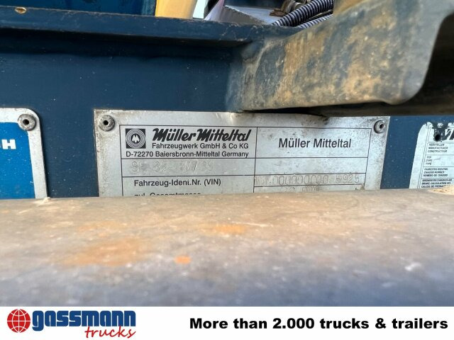 MÜLLER MITTELTAL SF 32 BM/BS mit LIEBHERR - Betonmixer oplegger: afbeelding 3 MÜLLER MITTELTAL SF 32 BM/BS mit LIEBHERR - Betonmixer oplegger: afbeelding 3