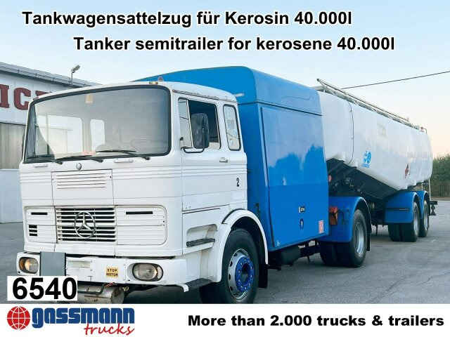 Mercedes-Benz 1923 4x2 Tankwagenzug für Kerosin 40.000l - Tankwagen: afbeelding 1 Mercedes-Benz 1923 4x2 Tankwagenzug für Kerosin 40.000l - Tankwagen: afbeelding 1