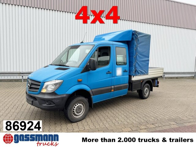 Mercedes-Benz 316 4x4 Doka, Werkstatteinrichtung - Bestelwagen met open laadbak, Bestelwagen met dubbele cabine: afbeelding 1 Mercedes-Benz 316 4x4 Doka, Werkstatteinrichtung - Bestelwagen met open laadbak, Bestelwagen met dubbele cabine: afbeelding 1