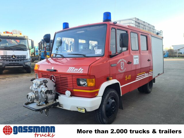 Brandweerwagen Mercedes-Benz 709 D 4x2 Doka, LF 8: afbeelding 8
