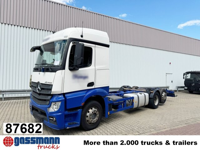 Mercedes-Benz Actros 2540 L 6x2, Retarder, Liftachse, - Chassis vrachtwagen: afbeelding 1 Mercedes-Benz Actros 2540 L 6x2, Retarder, Liftachse, - Chassis vrachtwagen: afbeelding 1