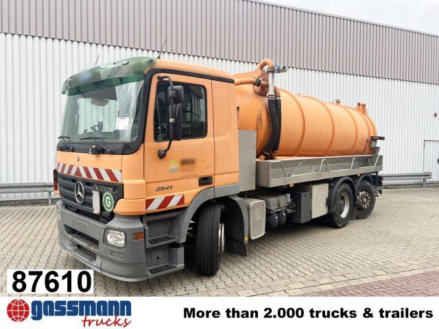Mercedes-Benz Actros 2541 L 6x2, Lenkachse, Küller Saug- und - Veegwagen: afbeelding 1 Mercedes-Benz Actros 2541 L 6x2, Lenkachse, Küller Saug- und - Veegwagen: afbeelding 1