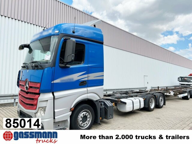 Mercedes-Benz Actros 2542 L/nR 6x2, Retarder, Standklima, - Containertransporter/ Wissellaadbak vrachtwagen: afbeelding 1 Mercedes-Benz Actros 2542 L/nR 6x2, Retarder, Standklima, - Containertransporter/ Wissellaadbak vrachtwagen: afbeelding 1