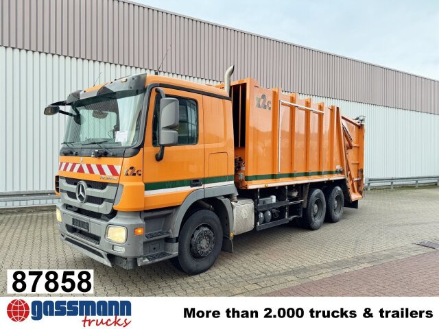 Mercedes-Benz Actros 2641/48 L 6x4, Haller M21X2C, Zöller - Vuilniswagen: afbeelding 1 Mercedes-Benz Actros 2641/48 L 6x4, Haller M21X2C, Zöller - Vuilniswagen: afbeelding 1