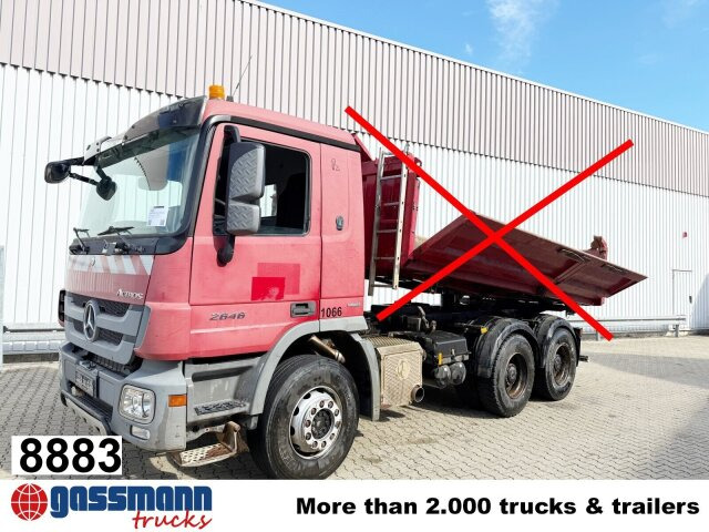 Mercedes-Benz Actros 2646 K 6x4, Retarder - Chassis vrachtwagen: afbeelding 1 Mercedes-Benz Actros 2646 K 6x4, Retarder - Chassis vrachtwagen: afbeelding 1