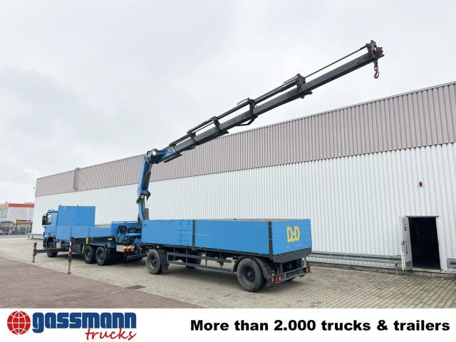 Mercedes-Benz Actros 2741 L 6x4, Twist-Lock ausz. auf 3m, - Vrachtwagen met open laadbak, Kraanwagen: afbeelding 4 Mercedes-Benz Actros 2741 L 6x4, Twist-Lock ausz. auf 3m, - Vrachtwagen met open laadbak, Kraanwagen: afbeelding 4