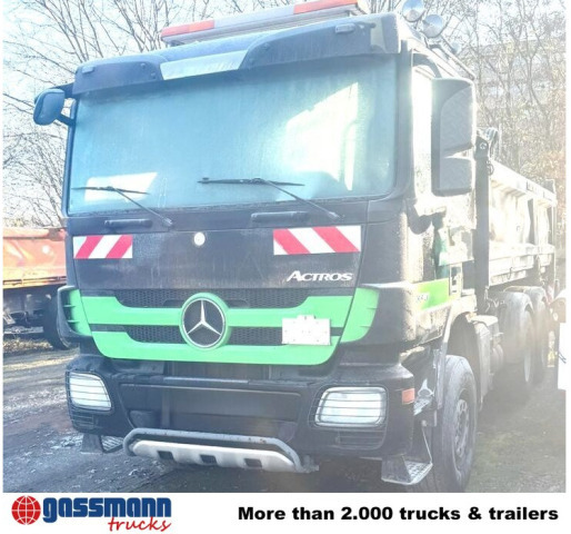Mercedes-Benz Actros 3341 K 6x4, Bormatik links, Heckkran Penz - Kipper vrachtwagen, Kraanwagen: afbeelding 2 Mercedes-Benz Actros 3341 K 6x4, Bormatik links, Heckkran Penz - Kipper vrachtwagen, Kraanwagen: afbeelding 2