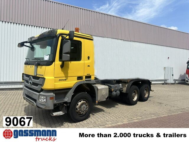 Mercedes-Benz Actros 3348 AK 6x6 - Chassis vrachtwagen: afbeelding 1 Mercedes-Benz Actros 3348 AK 6x6 - Chassis vrachtwagen: afbeelding 1