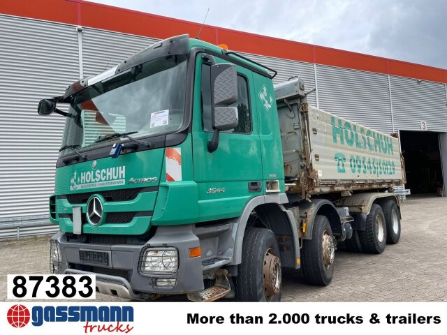 Mercedes-Benz Actros MP III 3544/8x4/4, 3 Pedale - Kipper vrachtwagen: afbeelding 1 Mercedes-Benz Actros MP III 3544/8x4/4, 3 Pedale - Kipper vrachtwagen: afbeelding 1