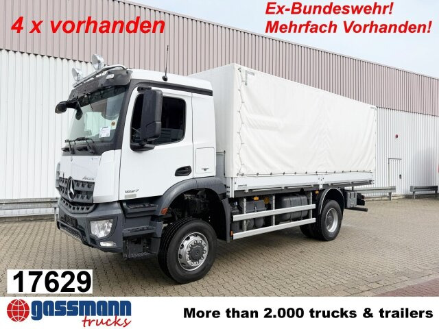 Mercedes-Benz Arocs 1827 A 4x4, Ex-! - Vrachtwagen met open laadbak: afbeelding 1 Mercedes-Benz Arocs 1827 A 4x4, Ex-! - Vrachtwagen met open laadbak: afbeelding 1