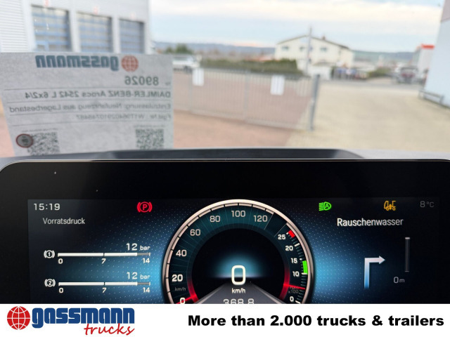 Mercedes-Benz Arocs 2542 L 6x2/4, Vorlauflenk-/liftachse, - Chassis vrachtwagen: afbeelding 4 Mercedes-Benz Arocs 2542 L 6x2/4, Vorlauflenk-/liftachse, - Chassis vrachtwagen: afbeelding 4