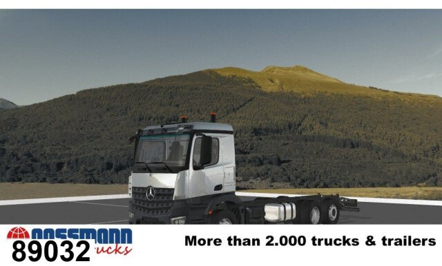 Mercedes-Benz Arocs 2553 L 6x2, Lenk-/liftachse, Navi, - Chassis vrachtwagen: afbeelding 1 Mercedes-Benz Arocs 2553 L 6x2, Lenk-/liftachse, Navi, - Chassis vrachtwagen: afbeelding 1