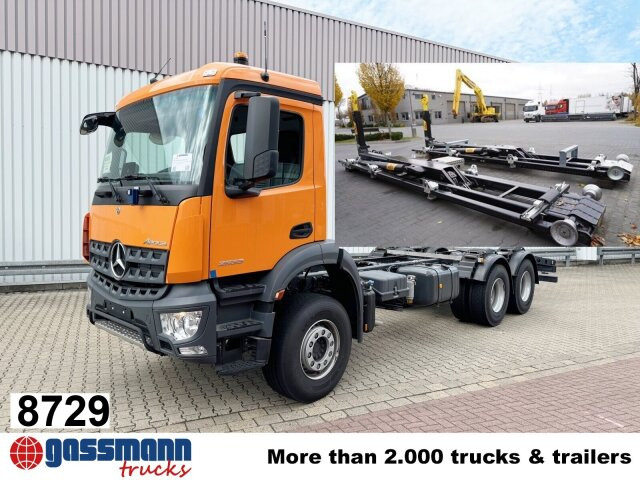 Mercedes-Benz Arocs 2633 6x4, 2x Nebenantrieb - Chassis vrachtwagen: afbeelding 1 Mercedes-Benz Arocs 2633 6x4, 2x Nebenantrieb - Chassis vrachtwagen: afbeelding 1