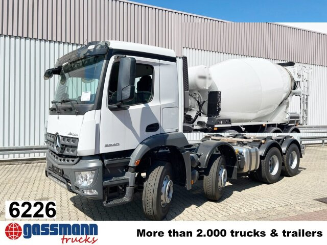 Mercedes-Benz Arocs 3240 8x4, 9/10m³ Mischer - Betonmixer: afbeelding 1 Mercedes-Benz Arocs 3240 8x4, 9/10m³ Mischer - Betonmixer: afbeelding 1