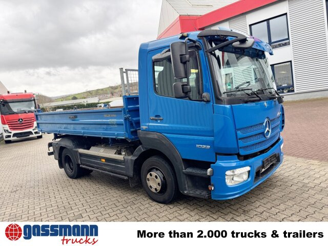Kipper vrachtwagen Mercedes-Benz Atego 1023 K 4x2, 2x AHK: afbeelding 9