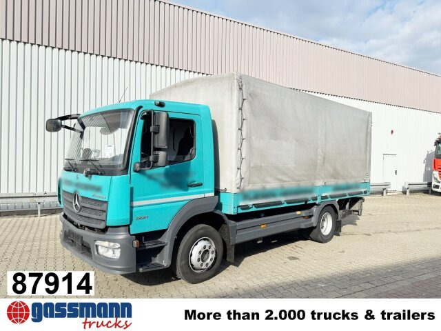Mercedes-Benz Atego 1221 L 4x2 mit LBW BÄR - Vrachtwagen met open laadbak: afbeelding 1 Mercedes-Benz Atego 1221 L 4x2 mit LBW BÄR - Vrachtwagen met open laadbak: afbeelding 1