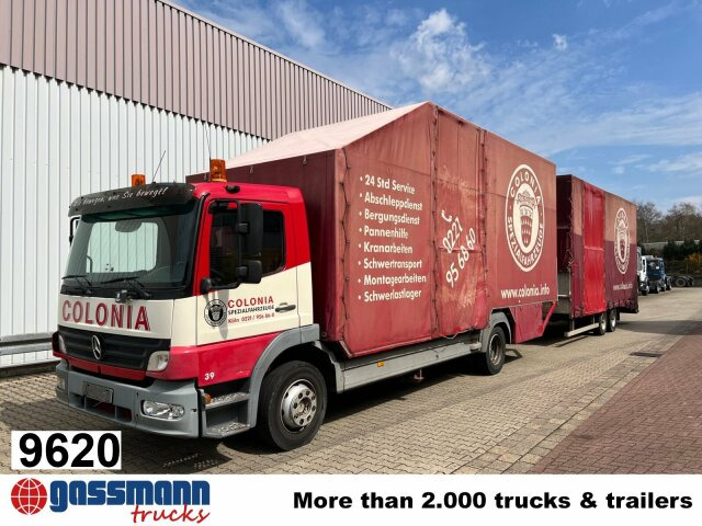 Mercedes-Benz Atego 1223 L 4x2, Kompl. Zug, Lift- & - Schuifzeilen vrachtwagen: afbeelding 1 Mercedes-Benz Atego 1223 L 4x2, Kompl. Zug, Lift- & - Schuifzeilen vrachtwagen: afbeelding 1