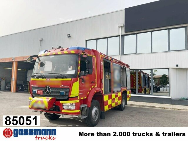 Mercedes-Benz Atego 1530 AF 4x4, Rosenbauer TLF, Retarder - Brandweerwagen: afbeelding 1 Mercedes-Benz Atego 1530 AF 4x4, Rosenbauer TLF, Retarder - Brandweerwagen: afbeelding 1
