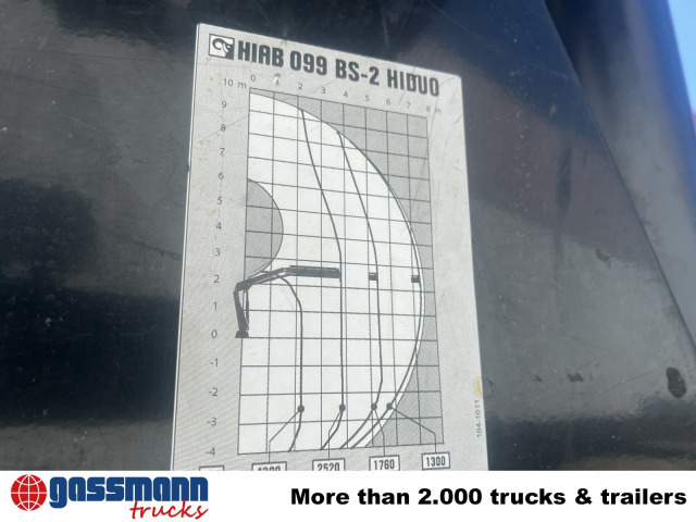 Mercedes-Benz Atego 1624/27 4x2, Heckkran Hiab 099 BS-2 HiDuo, - Kipper vrachtwagen, Kraanwagen: afbeelding 2 Mercedes-Benz Atego 1624/27 4x2, Heckkran Hiab 099 BS-2 HiDuo, - Kipper vrachtwagen, Kraanwagen: afbeelding 2
