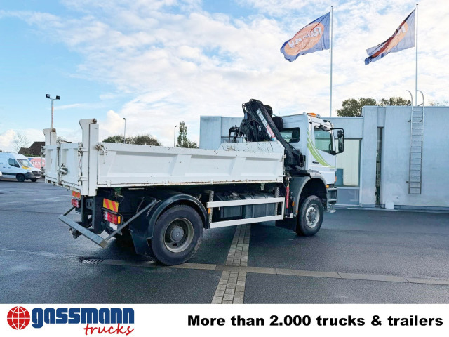 Mercedes-Benz Atego 1823AK 4x4, Kran HIAB, Bordmatik - Kipper vrachtwagen, Kraanwagen: afbeelding 2 Mercedes-Benz Atego 1823AK 4x4, Kran HIAB, Bordmatik - Kipper vrachtwagen, Kraanwagen: afbeelding 2