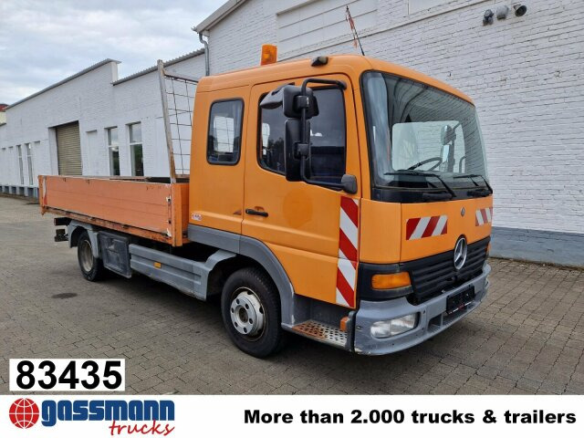 Mercedes-Benz Atego 815 4x2, 2x AHK - Vrachtwagen met open laadbak: afbeelding 1 Mercedes-Benz Atego 815 4x2, 2x AHK - Vrachtwagen met open laadbak: afbeelding 1