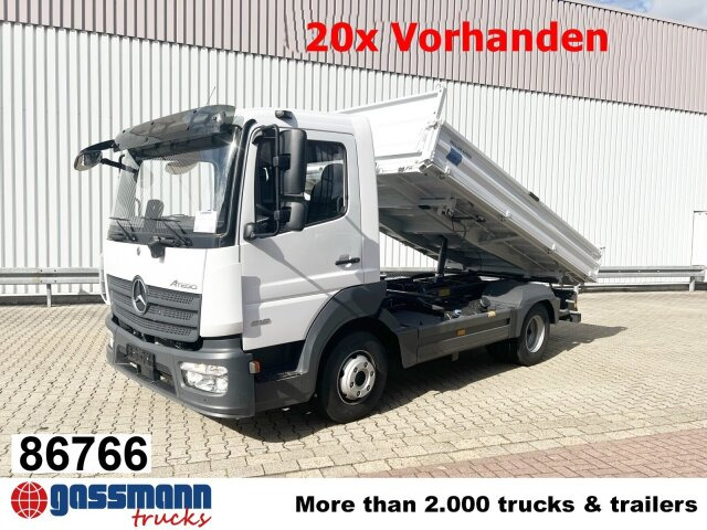 Mercedes-Benz Atego 818 K 4x2, 2x AHK, Meiller-Kipper, - Kipper vrachtwagen: afbeelding 1 Mercedes-Benz Atego 818 K 4x2, 2x AHK, Meiller-Kipper, - Kipper vrachtwagen: afbeelding 1