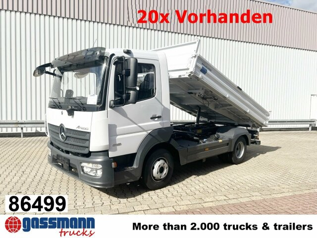 Mercedes-Benz Atego 818 K 4x2, 2x AHK, Meiller-Kipper, - Kipper vrachtwagen: afbeelding 1 Mercedes-Benz Atego 818 K 4x2, 2x AHK, Meiller-Kipper, - Kipper vrachtwagen: afbeelding 1