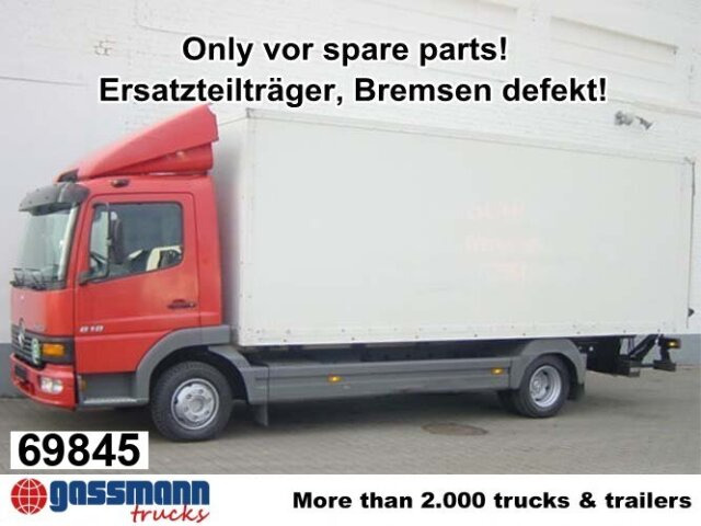 Mercedes-Benz Atego 818 L 4x2, Ersatzteilträger! - Bakwagen: afbeelding 1 Mercedes-Benz Atego 818 L 4x2, Ersatzteilträger! - Bakwagen: afbeelding 1