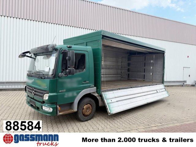 Mercedes-Benz Atego 818 L 4x2, Getränkekoffer, 2x AHK - Bakwagen: afbeelding 1 Mercedes-Benz Atego 818 L 4x2, Getränkekoffer, 2x AHK - Bakwagen: afbeelding 1