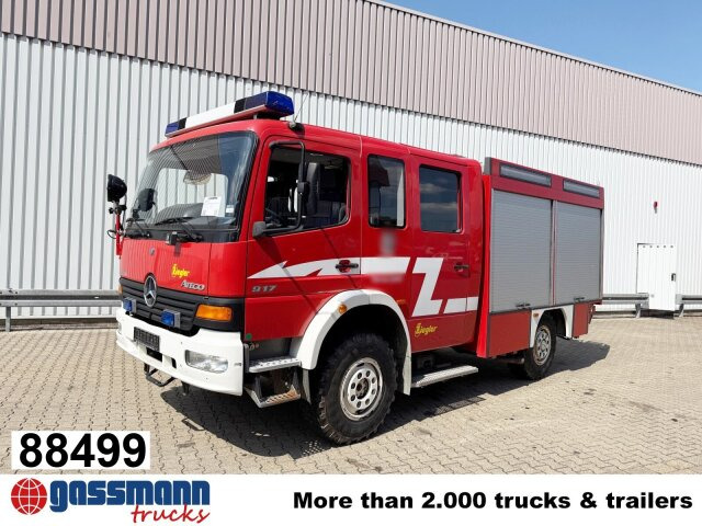 Mercedes-Benz Atego 917 4x4, LF 10, Einzelbereifung, AT-Motor - Ambulance: afbeelding 1 Mercedes-Benz Atego 917 4x4, LF 10, Einzelbereifung, AT-Motor - Ambulance: afbeelding 1