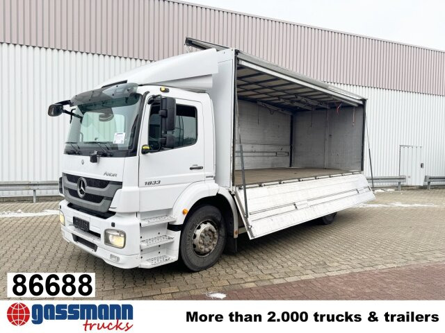 Mercedes-Benz Axor 1833 L 4x2, Getränkekoffer - Bakwagen: afbeelding 1 Mercedes-Benz Axor 1833 L 4x2, Getränkekoffer - Bakwagen: afbeelding 1