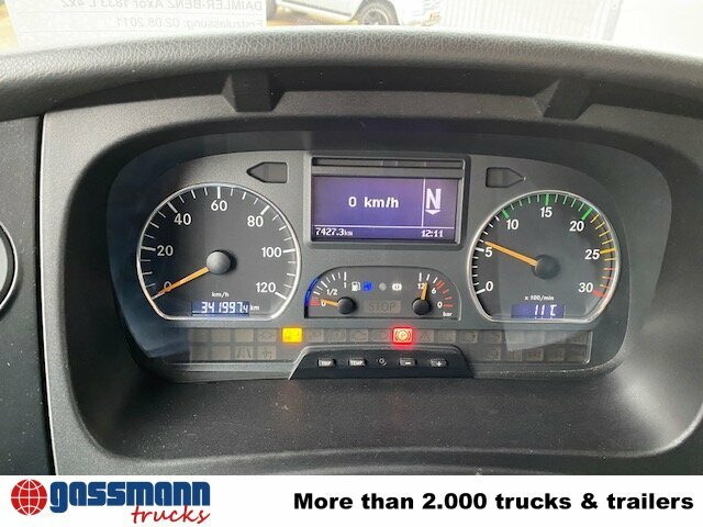 Mercedes-Benz Axor 1833 L 4x2 mit Heckkran Hiab XS 133 K-2 - Vrachtwagen met open laadbak, Kraanwagen: afbeelding 4 Mercedes-Benz Axor 1833 L 4x2 mit Heckkran Hiab XS 133 K-2 - Vrachtwagen met open laadbak, Kraanwagen: afbeelding 4