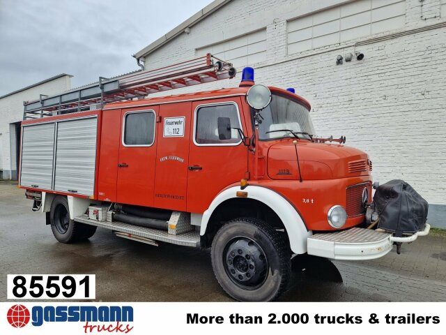 Mercedes-Benz LAF 1113 B 4x4 Doka, LF 16 TS - Brandweerwagen: afbeelding 1 Mercedes-Benz LAF 1113 B 4x4 Doka, LF 16 TS - Brandweerwagen: afbeelding 1