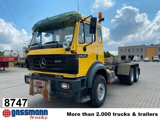 Mercedes-Benz SK II 2631 6x4, Winterdienstausstattung - Chassis vrachtwagen: afbeelding 1 Mercedes-Benz SK II 2631 6x4, Winterdienstausstattung - Chassis vrachtwagen: afbeelding 1