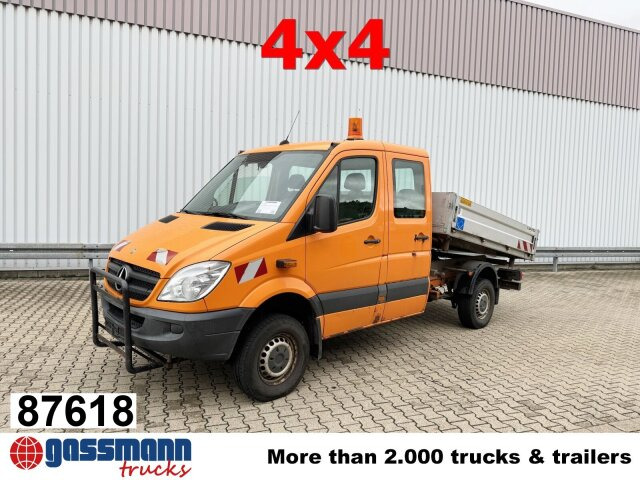 Mercedes-Benz Sprinter 313 CDI 4x4 Doka, Kipper, AT-Motor! - Bestelwagen met open laadbak, Bestelwagen met dubbele cabine: afbeelding 1 Mercedes-Benz Sprinter 313 CDI 4x4 Doka, Kipper, AT-Motor! - Bestelwagen met open laadbak, Bestelwagen met dubbele cabine: afbeelding 1