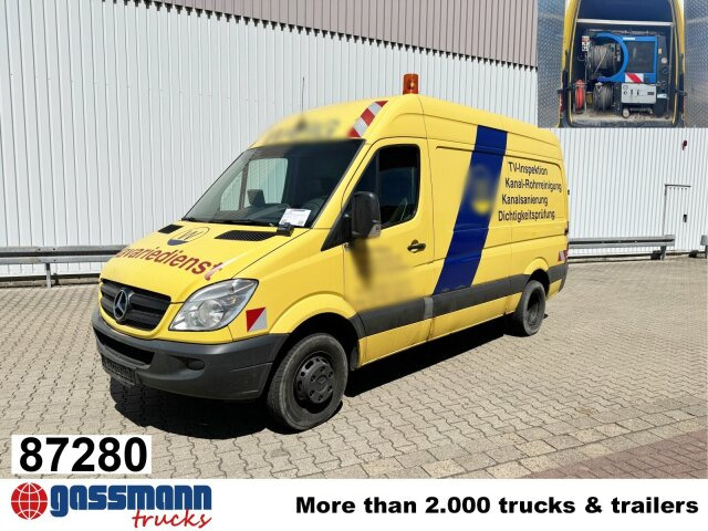 Mercedes-Benz Sprinter 516 KA 4x2, KaRo Hochdruckspüler - Veegwagen: afbeelding 1 Mercedes-Benz Sprinter 516 KA 4x2, KaRo Hochdruckspüler - Veegwagen: afbeelding 1